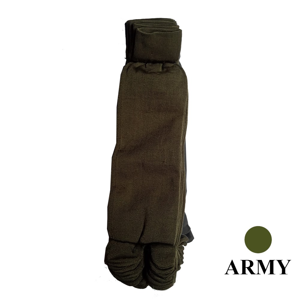 Kaos Kaki Jari Jempol Polos Varian Warna Lusinan-ARMY