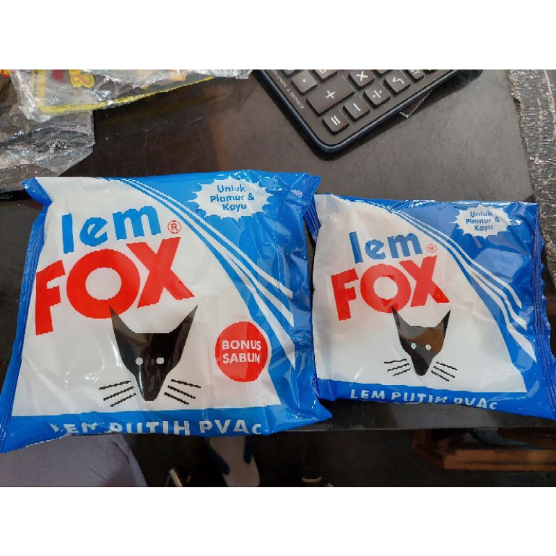 

Lem Fox Putih PVAc untuk Kayu / Kertas / Plamir / koraltex / teksture dll