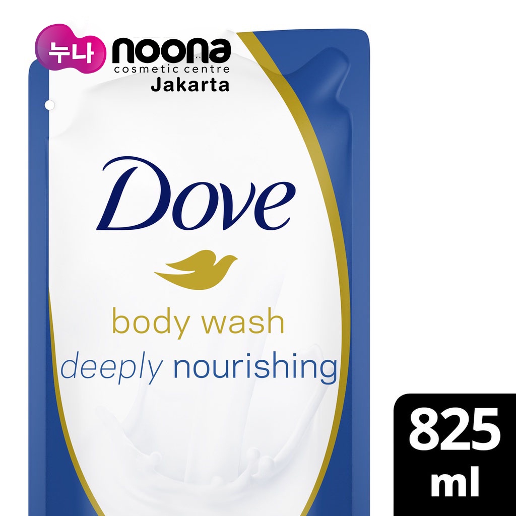 DOVE DEEPLY NOURISHING BODY WASH REFILL 825ML -NJ