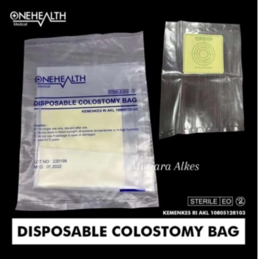 Kantong Kolostomi / colostomy bag / kolostomi ONEHEALTH isi 10