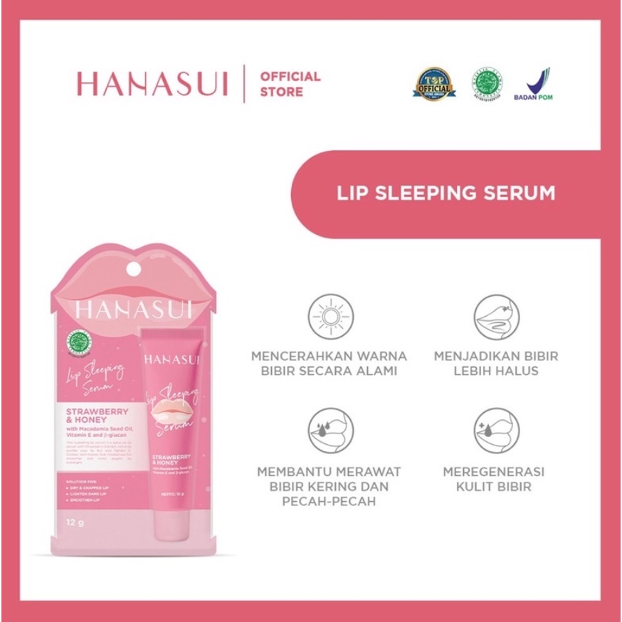 HANASUI Lip Sleeping Serum ORIGINAL