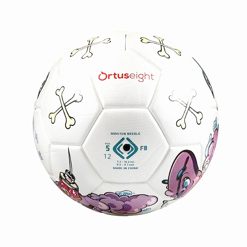 BOLA SEPAK Ortuseight Bola Football CURE FB COMP BALL SIZE 5 - WHITE/DIVERSITY