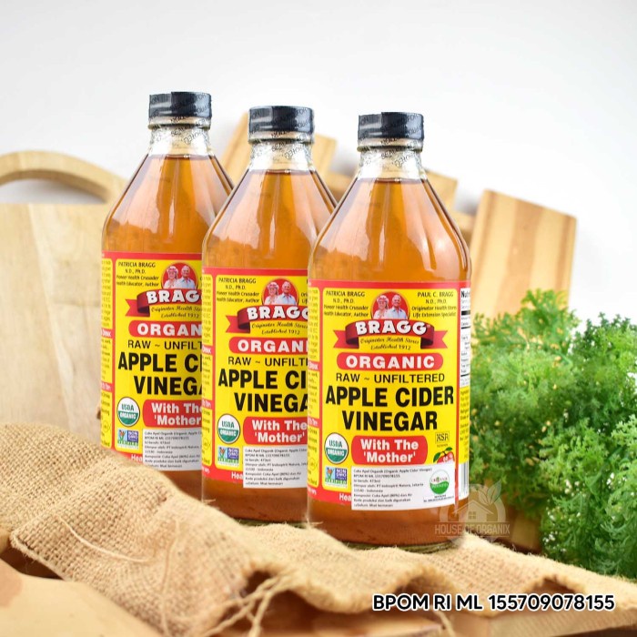 

Jual Bragg Apple Cider Vinegar 473 Ml Pack Of 3