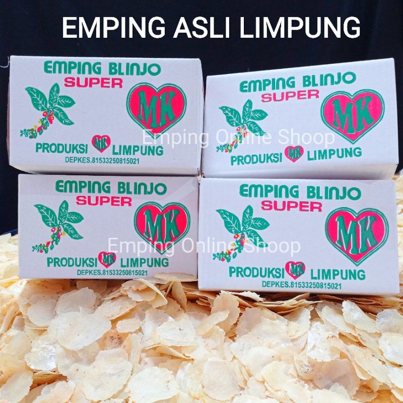 (1kg) Emping Super Asli Khas Limpung Jawa Tengah