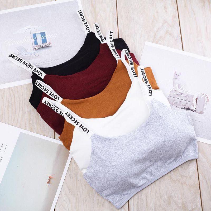 [Bayar Di Tempat]Bra Sport Seamless Ukuran Besar untuk Wanita bh-1