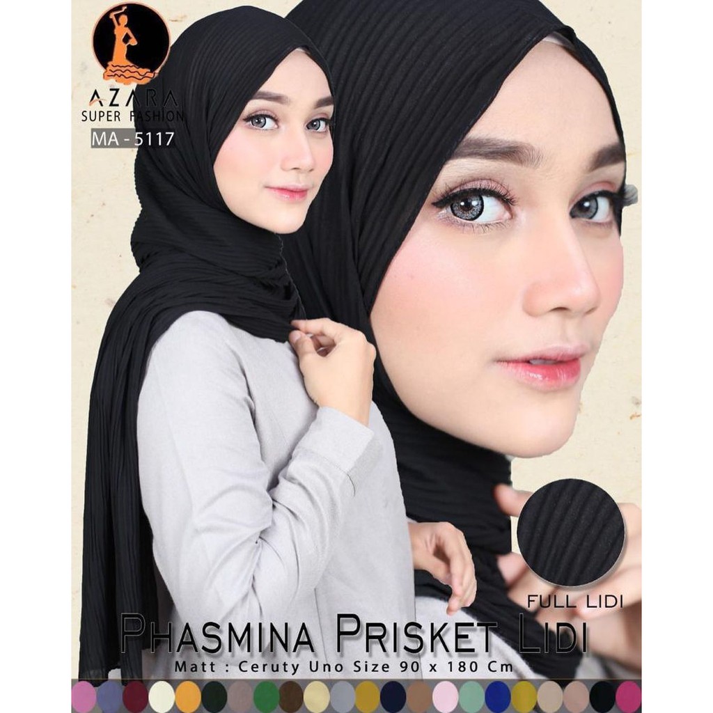 Azara Pashmina Plisket Ceruty Uno part 1