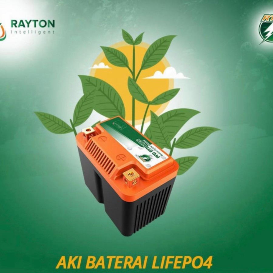 Aki Motor Lithium Iron Phosphate LifeP04 RTD Original