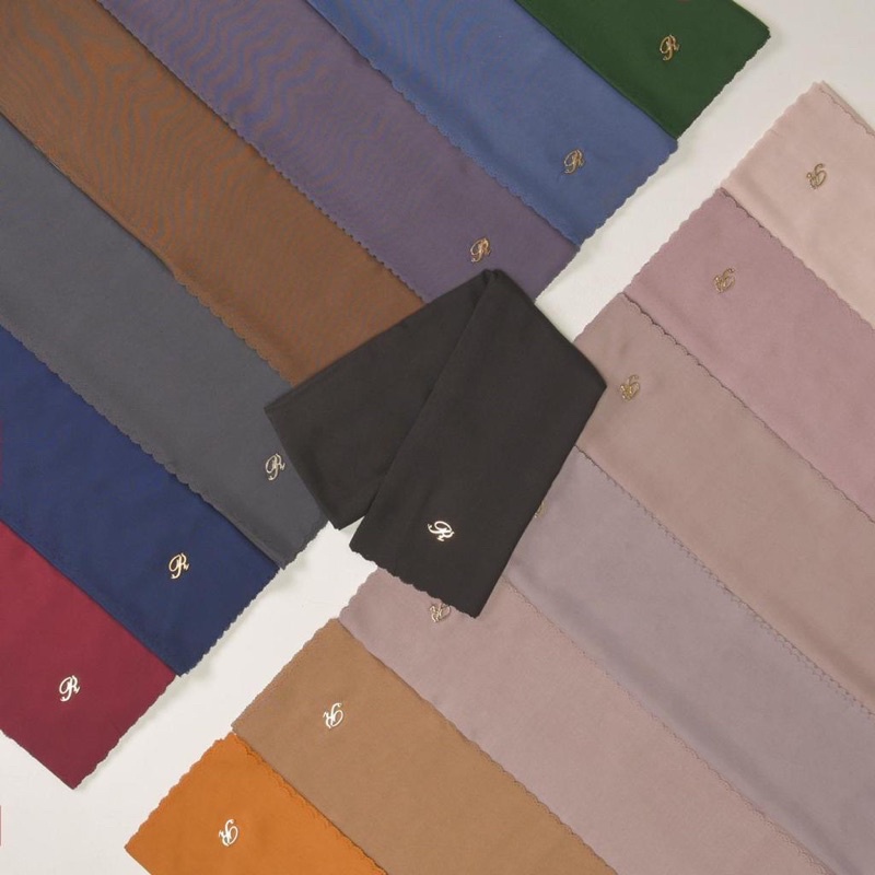 READY❗️RADWAH AIRA SCARF | VOAL LASERCUT | ANTI AIR | jilbab segi empat