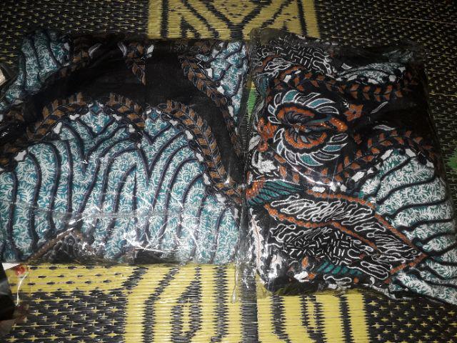 Maura Couple - Sania Ruffle Batik Couple Ori Ndoro Jowi Garansi Termurah Shopee