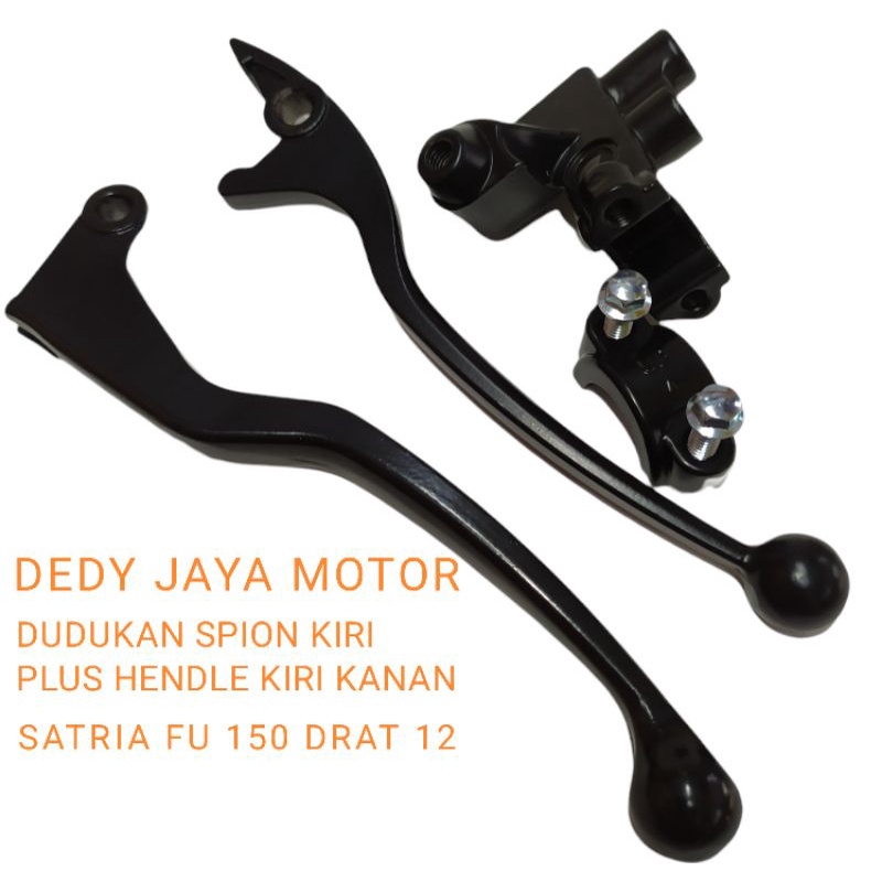 DUDUKAN SPION KIRI+ HANDLE, HANDEL KIRI KANAN SATRIA FU 150 DRAT 12