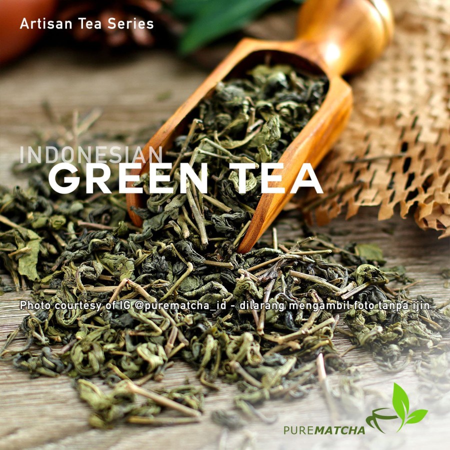 

Artisan Tea Cafe - Indonesian Green Tea 1kg Teh Hijau Indonesia Asli