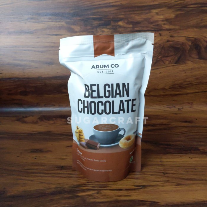 

DISKON - (BISA COD) Bubuk minuman Belgian Chocolate Arum Co 500gr