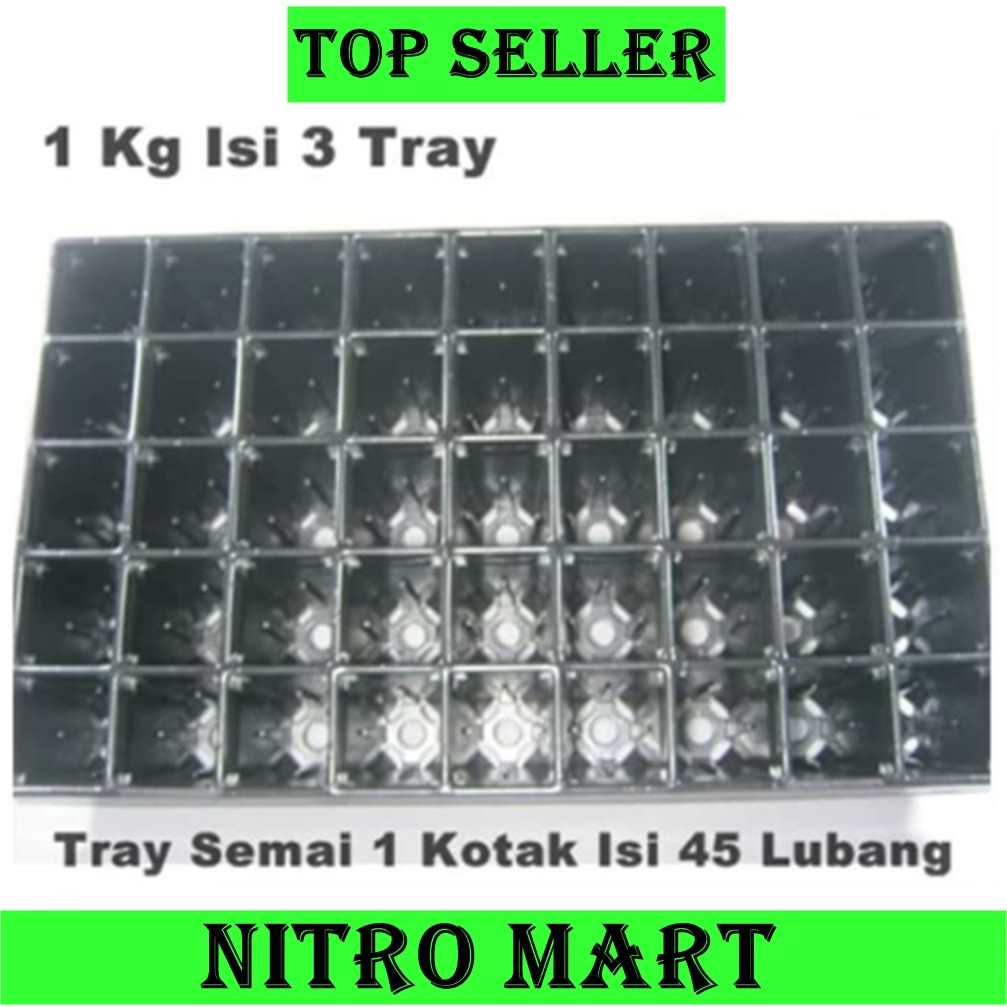 Tray Semai // Bibit Untuk Benih Tanaman //Bentuk kotak besar