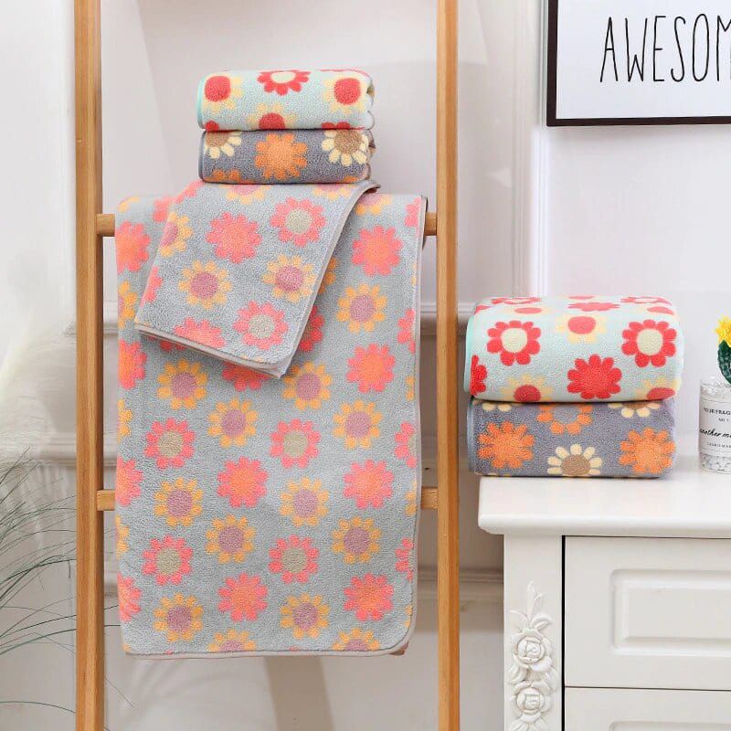HANDUK MICROFIBER DEWASA UKURAN 70X140 / HANDUK MANDI DEWASA MICROFIBER