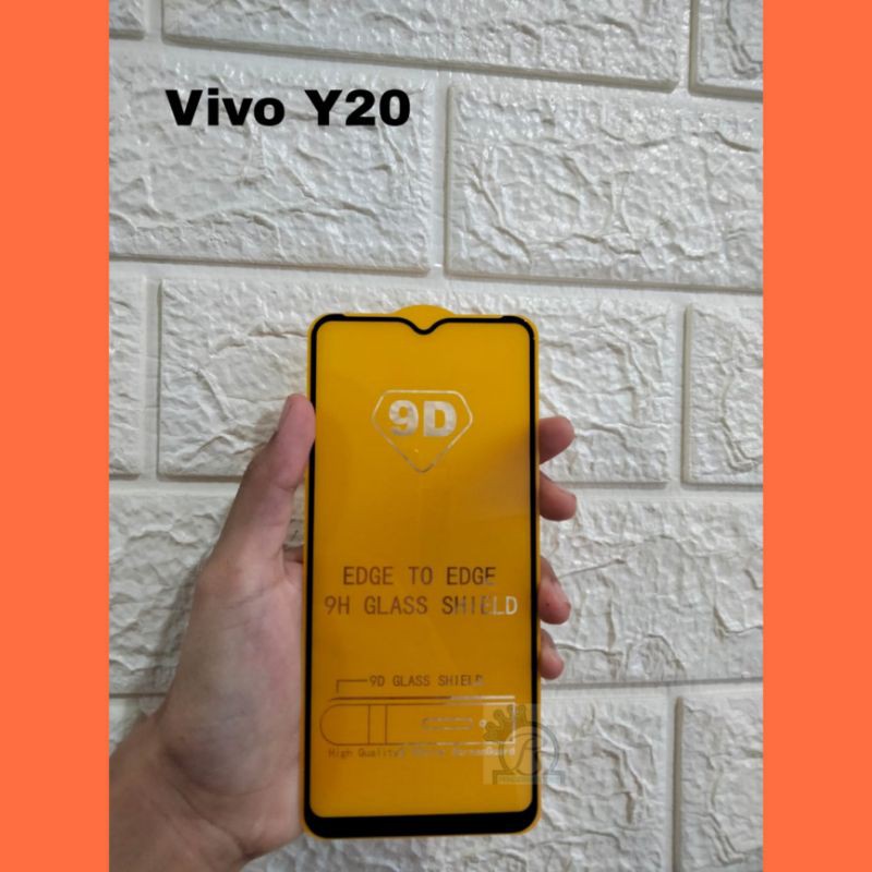 TEMPERED GLASS FULL COVER VIVO Y20 / Y20S / Y20s G