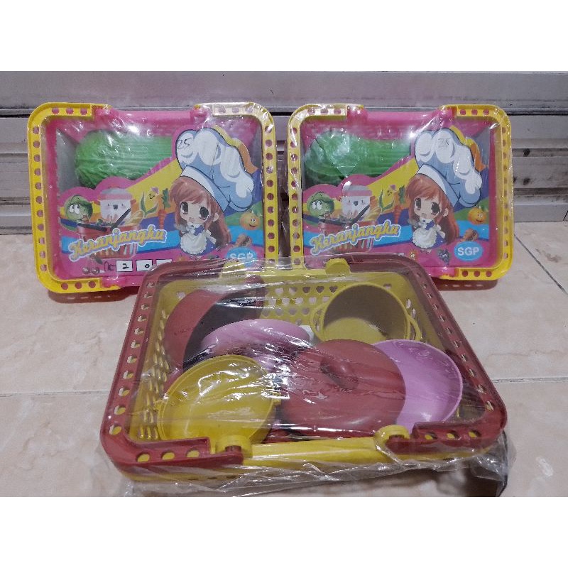 Mainan masak masakan  anak/Mainan anak cewe