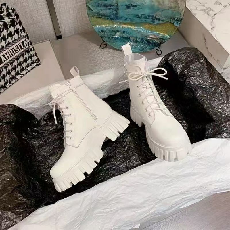 SNEAKER BOOTS OOTD B43 IMPORT ALA WANITA KOREA-6