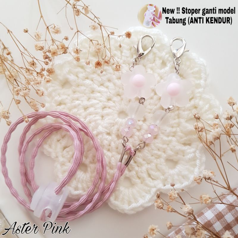 STRAP MASKER HIJAB  2 IN 1 ASTER / KALUNG MASKER / TALI MASKER / LANYARD MASK STOPER 2IN1