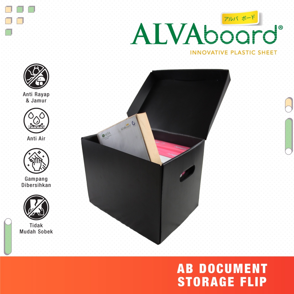 

Box Dokumen Flip Box Arsip Flip Ukuran 34 x 23 x 26 Cm