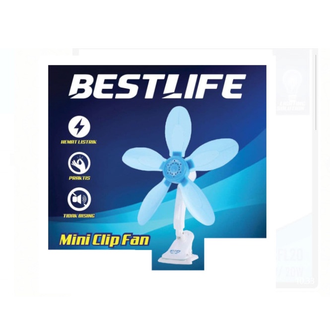 Kipas Angin Jepit Bestlife 20w