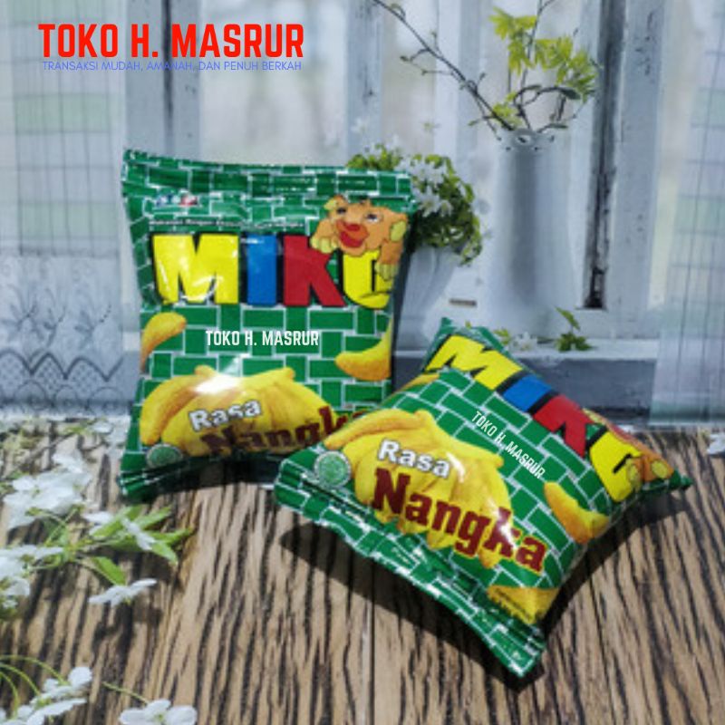 Snack Miko Rasa Nangka | Miko Banana Rasa Pisang 8gr