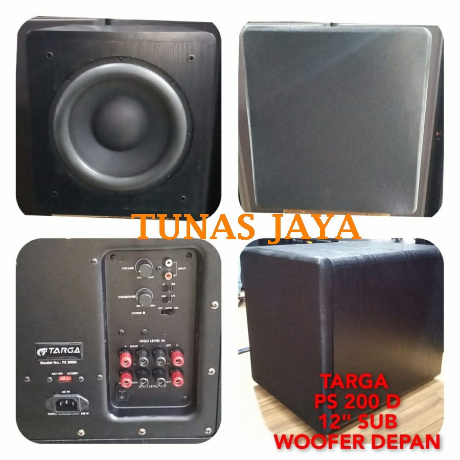Subwoofer Aktif 12 inch Targa PS 200D Subwoofer Aktif 12 inch PS200D Original