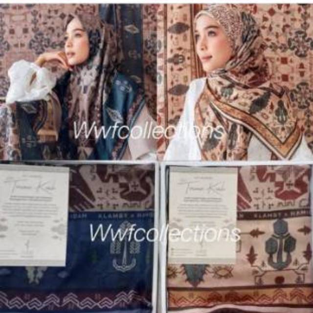 READY STOCK SUMBA scarf ORIGINAL wearing klamby hati2 loh banyak yg kw.