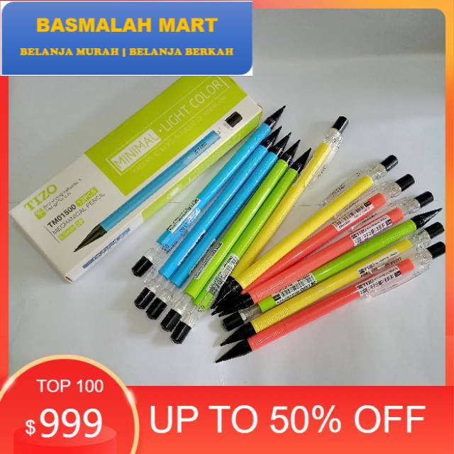 

Pensil Isi / Pensil Mekanik Tizo Kecil 0.5 mm TM01500 Tizo 0.5mm Termurah (Ilham Berkah Mart)