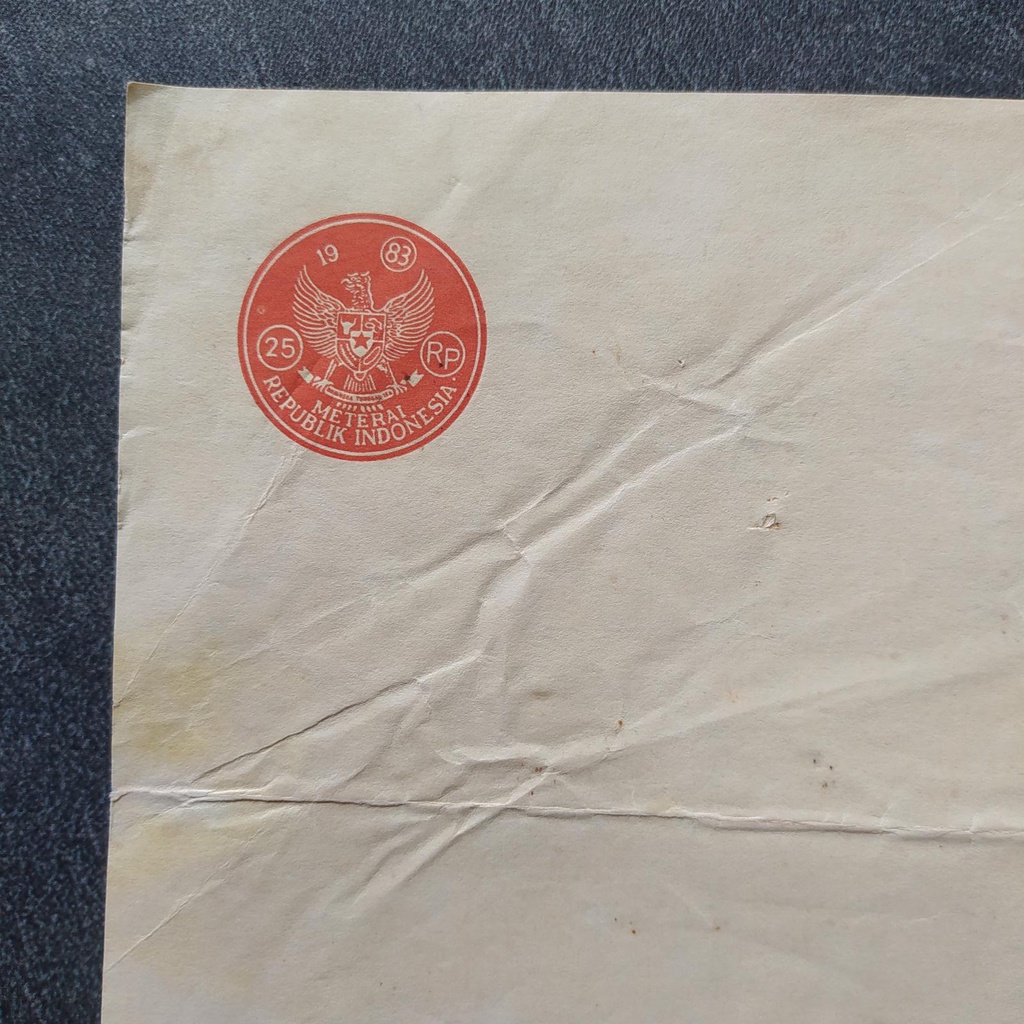 

Kertas Segel Rp 25 Tahun 1983 Single Apa Adanya