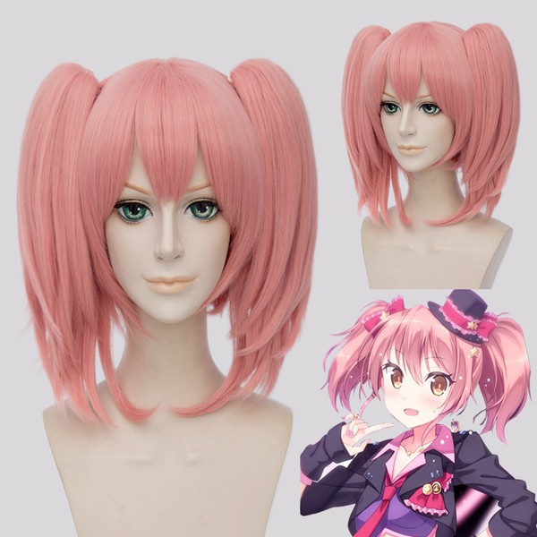 Costume Halloween Kostum Pesta WIG YWAILISI MACROSS DELTA MIKA JOUGASAKI