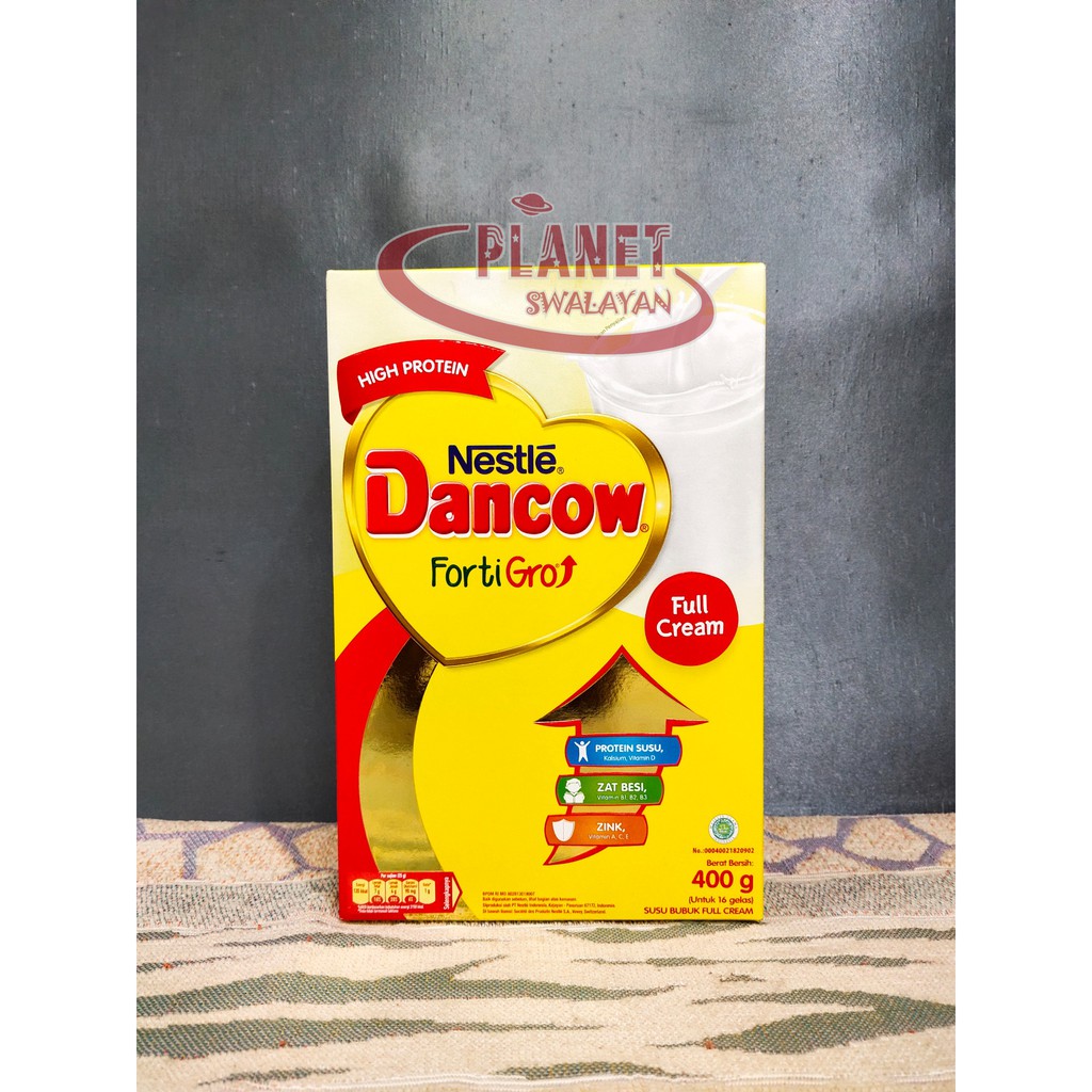 

DANCOW FULLCREAM FORTIGRO 390 GR