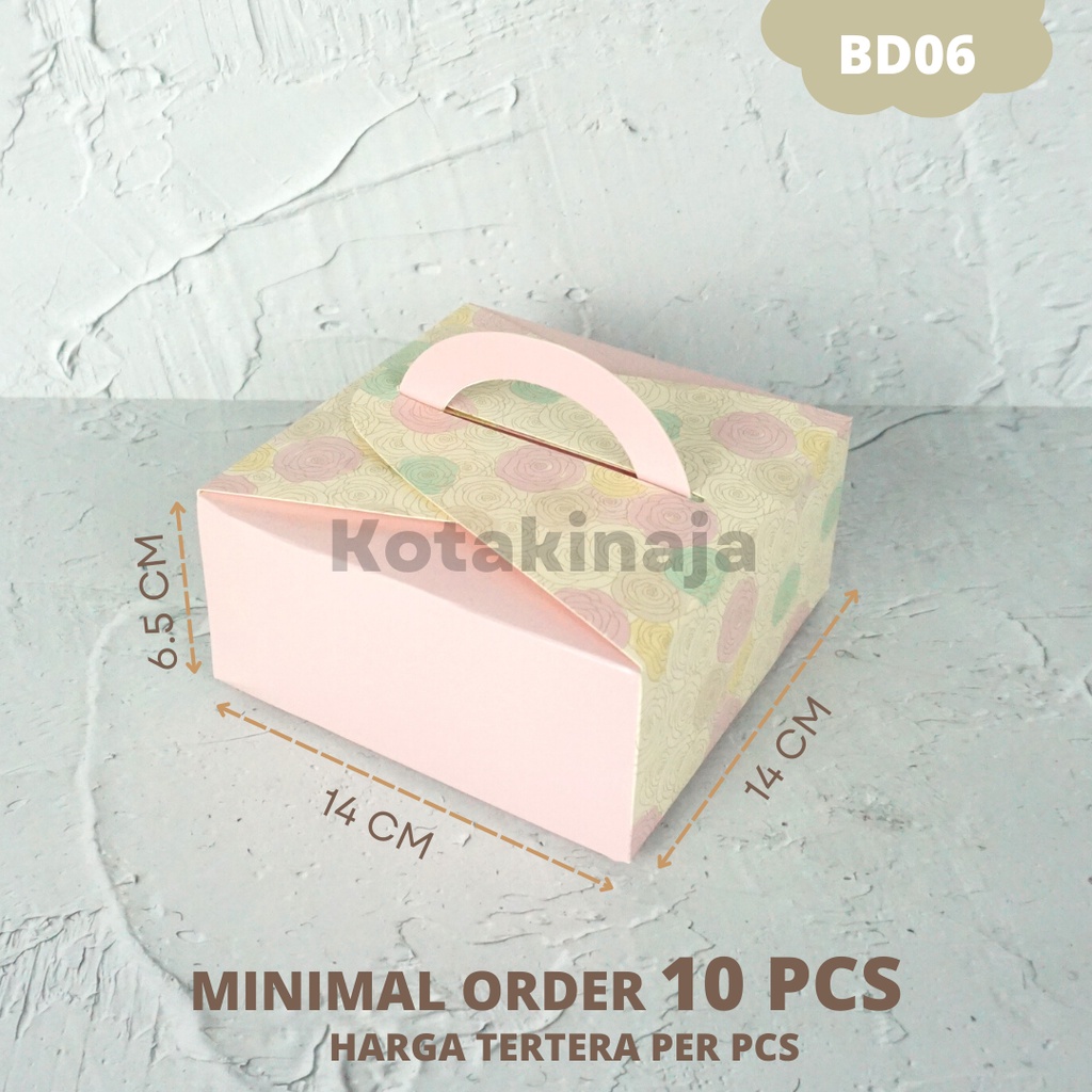 

Box Mini Cake / Box Korean Cake / Kotak Kue Mini / Box Bento I BD06