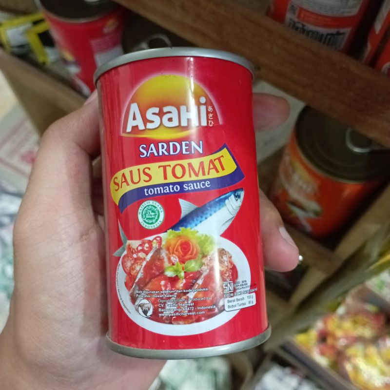 

Sarden Asahi Saus Tomat 155 gr