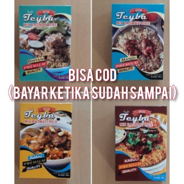 

TEYBA BERAS BASMATI KHAS ARAB/ NASI KABULI/ NASI MANDI/ NASI BIRYANI/ NASI BUKHORI