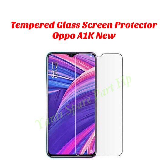 Tempered Glass Screen Protector Oppo A1K New