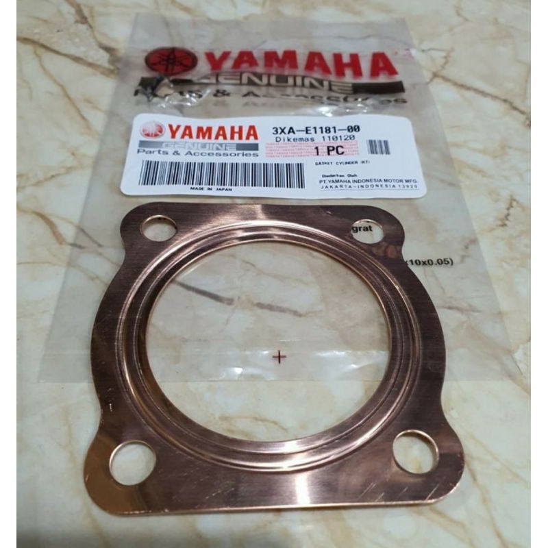 PAKING HEAD ATAS FIZR FIZ R F1ZR ASLI ORI YAMAHA 3XA E1181 00