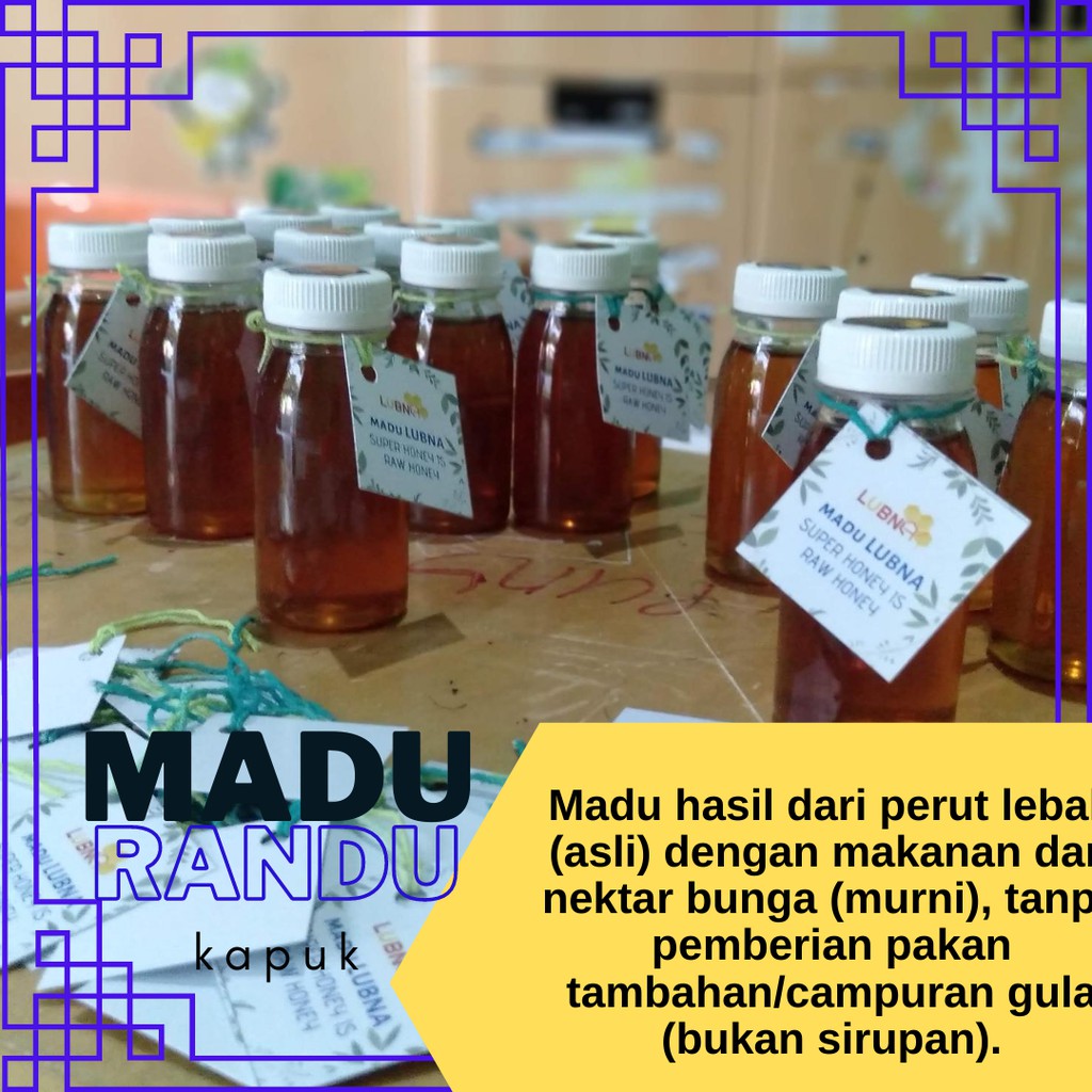 

Madu Asli Madu Murni Madu randu 100 Gram