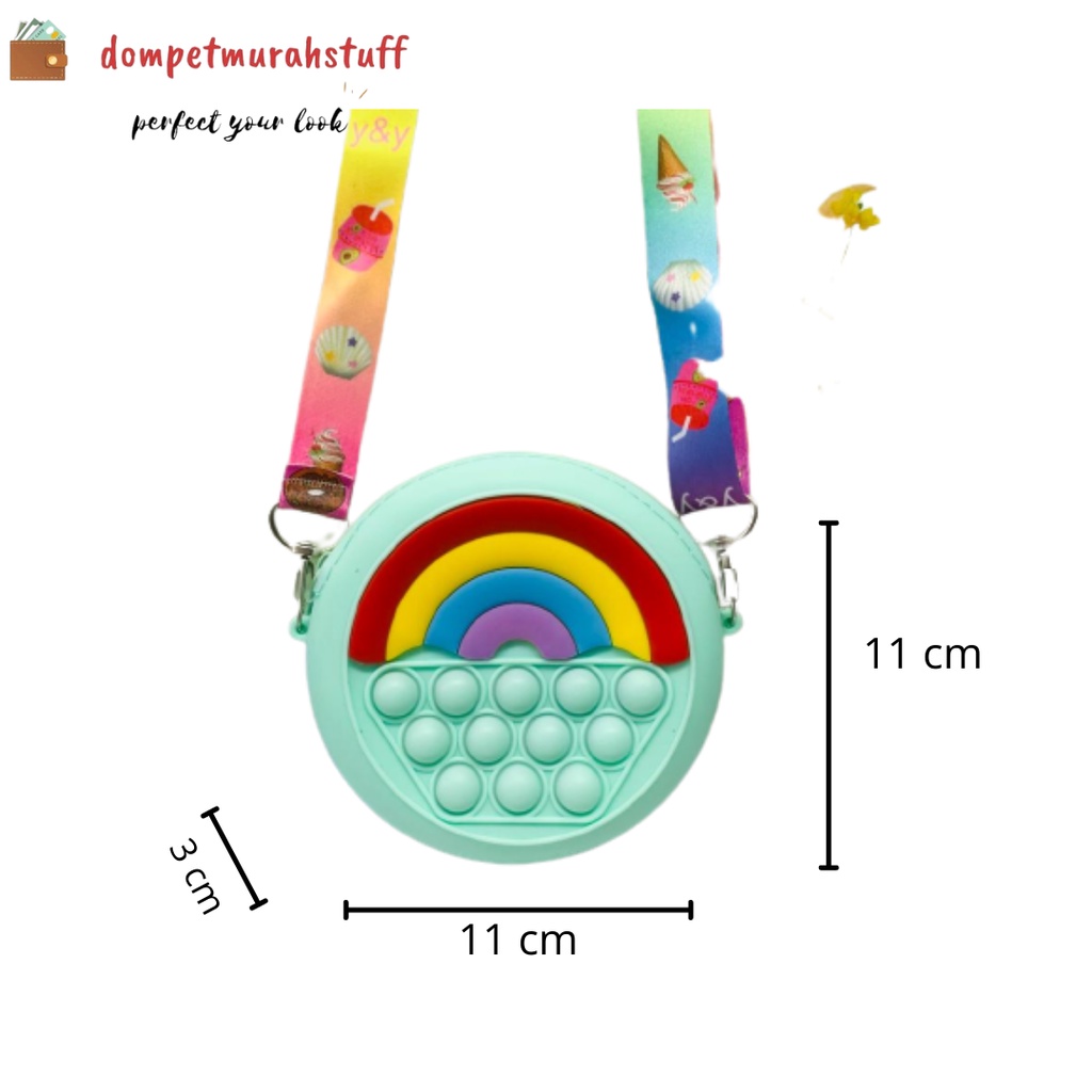 COD DOMPET POP IT KOIN toys mini pouch untuk uang dompet mini slime pop bubble pouch. POP IT LUCU. GANTUNGAN POP IT. GANTUNGAN KUNCI WANITA . COD TAS ANAK POP IT RAINBOW