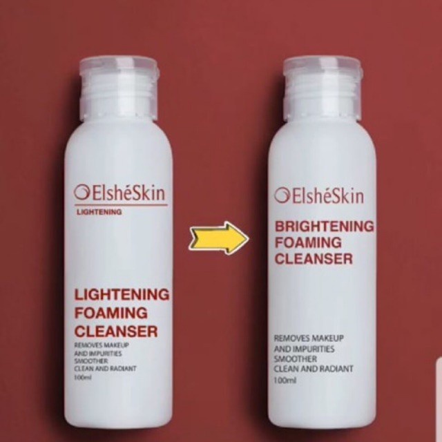 ELSHESKIN BRIGHTENING FOAMING CLEANSER 100ml-BPOM