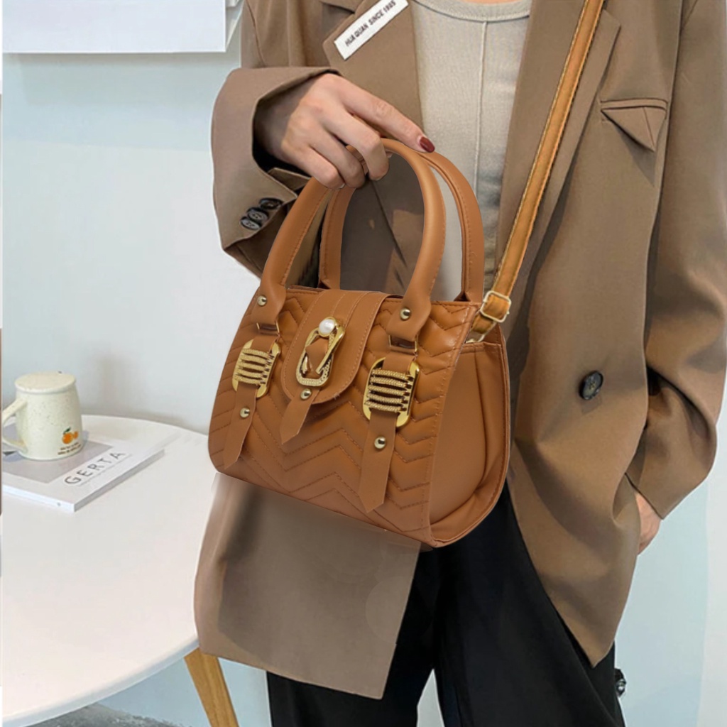 Tas Selempang Wanita Import Tas Pesta Mewah Elegan Slempang Buat Kondangan Slingbag HandBag Model Cewek Import Batam Murah Baget