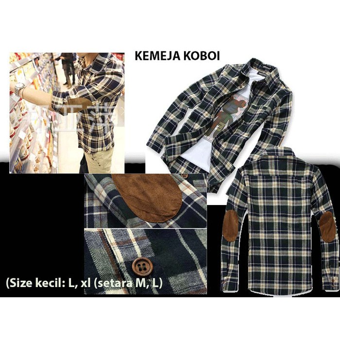 PROMO TERLARISSS Kemeja Koboi MURAH