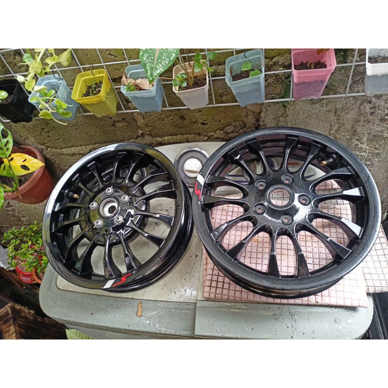 Velg sprint primavera ring 12 vespa matic modern pelek racing palang original ori copotan standar fu