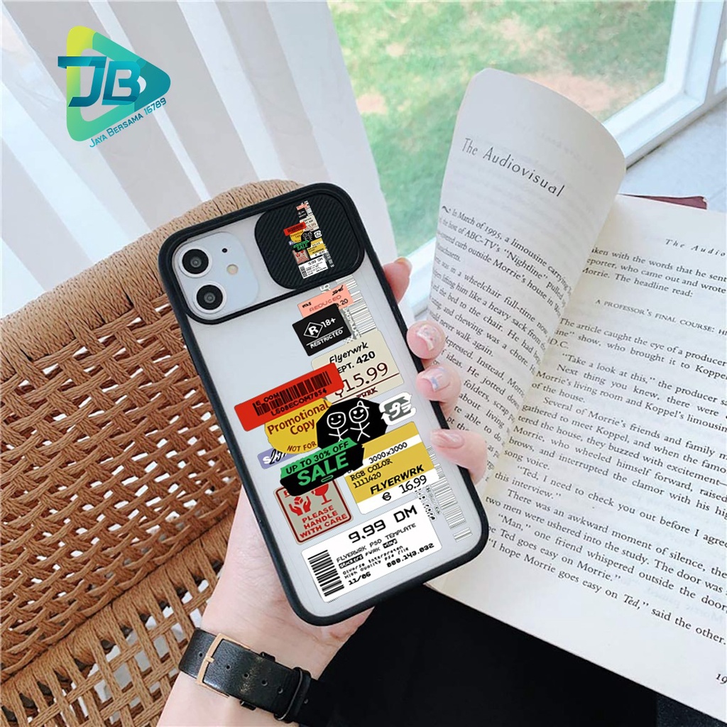 SOFTCASE SLIDE KAMERA STICKER OPPO VIVO SAMSUNG XIAOMI REALME IPHONE ALL TYPE JB4953
