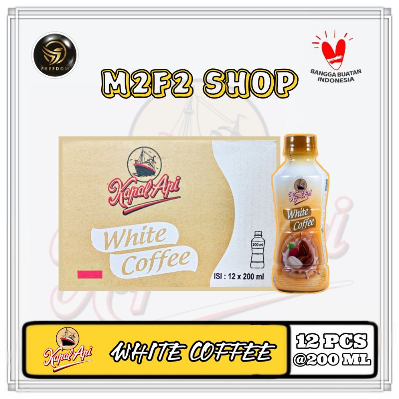 

Kopi Kapal Api White Coffee Botol Pet - 200 ml (Kemasan Karton )