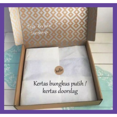 

✨TERBARU✔️Kertas Pembungkus Kardus Box Packing / Doorslag Roti / Kertas Kardus / Wrapping Paper / Kertas Roti