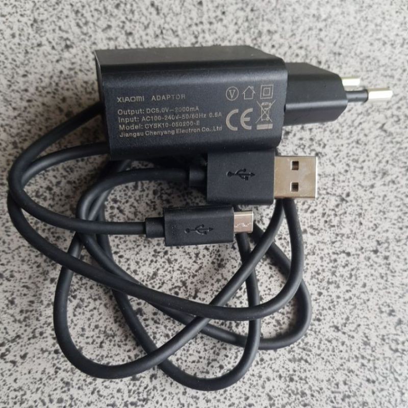 Charger original copotan / bawaan XIAOMI REDMI 4X, REDMI NOTE 4X, REDMI NOTE 5A PRIME, REDMI 5 PLUS