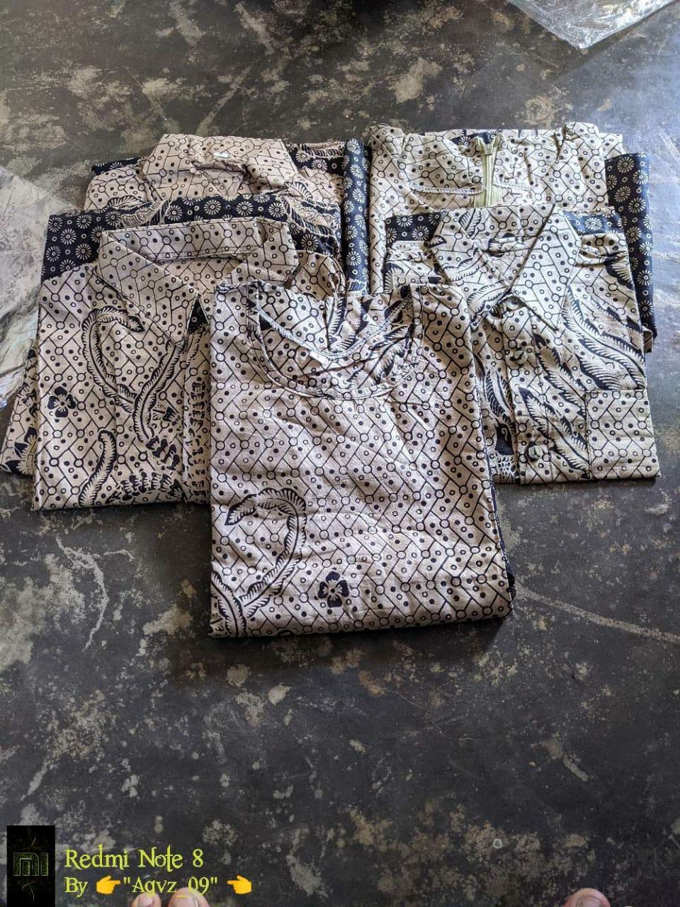 Batik Couple Keluarga - Batik Sarimbit Familly Set