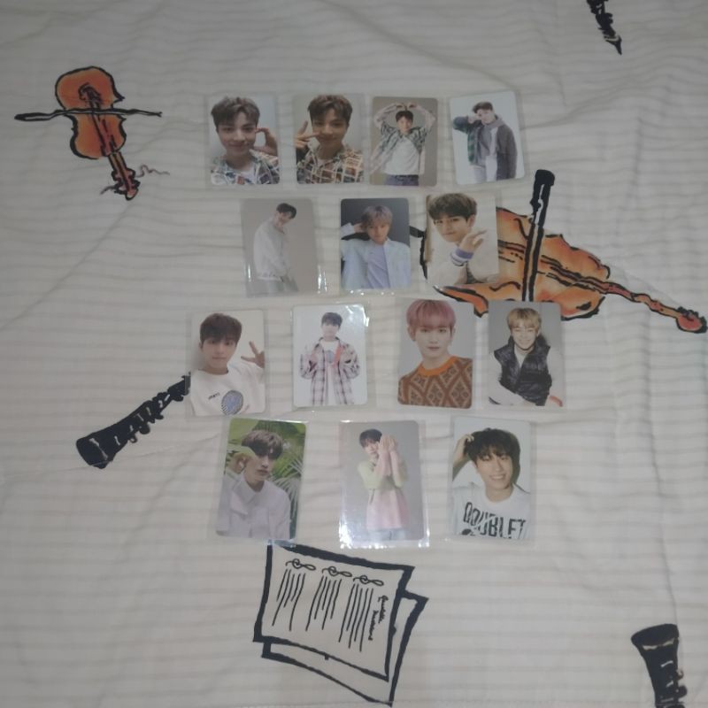 Photocard Treasure Jeongwoo Yoshi Junghwan Yedam Mashiho Jihoon Chapter 1 2 3 Full Album Blue ver