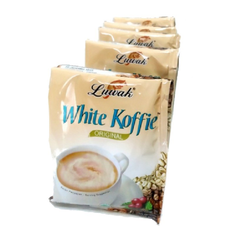 KOPI LUWAK WHITE KOFFIE ORIGINAL 1 RENCENG 10 SACHET