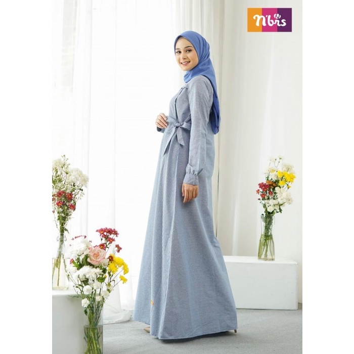 Nibras Nb A93 Gamis Syari`I Intrarami Premium Dewasa.